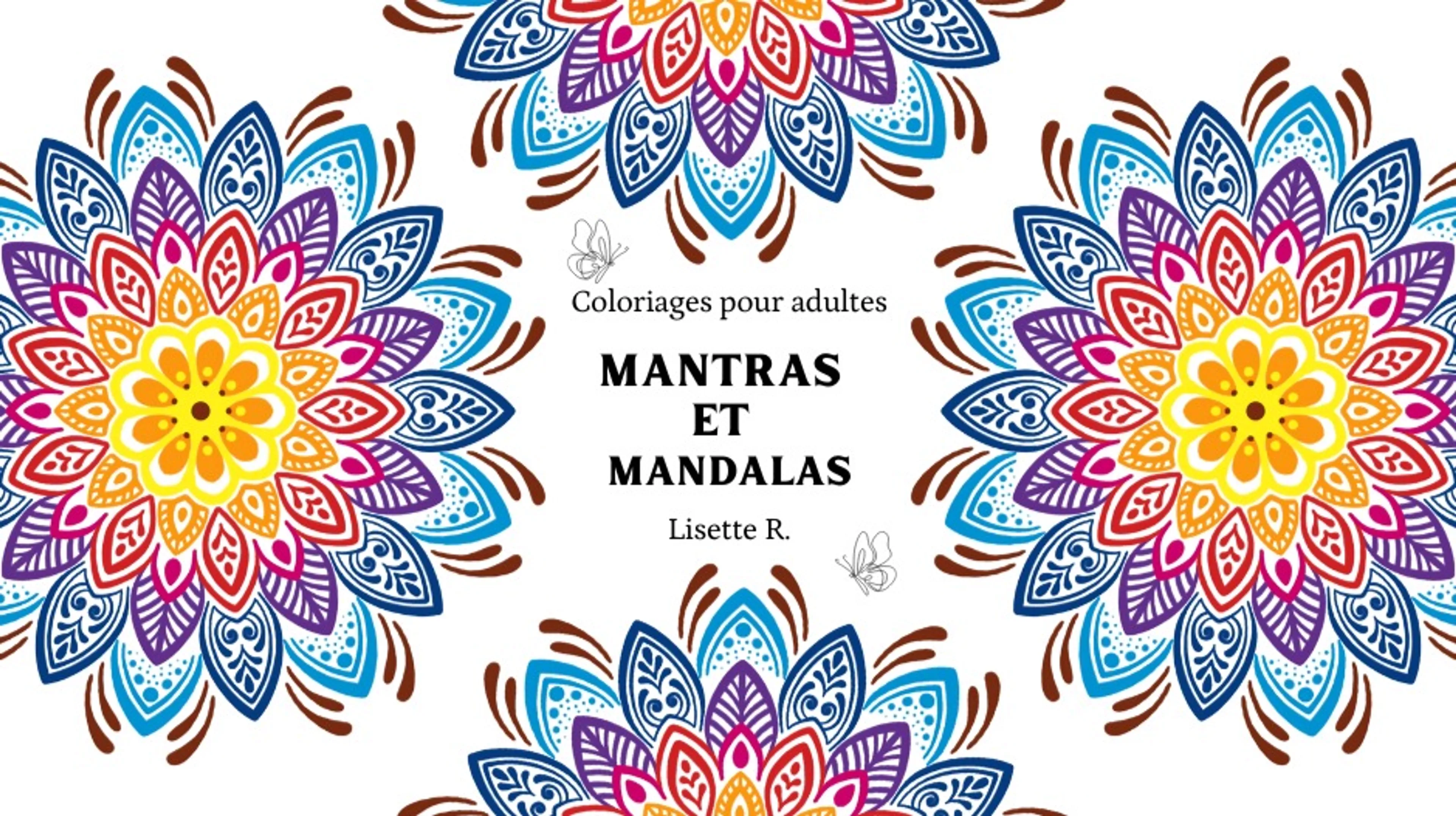 Ebook à imprimer "Mantras et mandalas", coloriages pour adultes