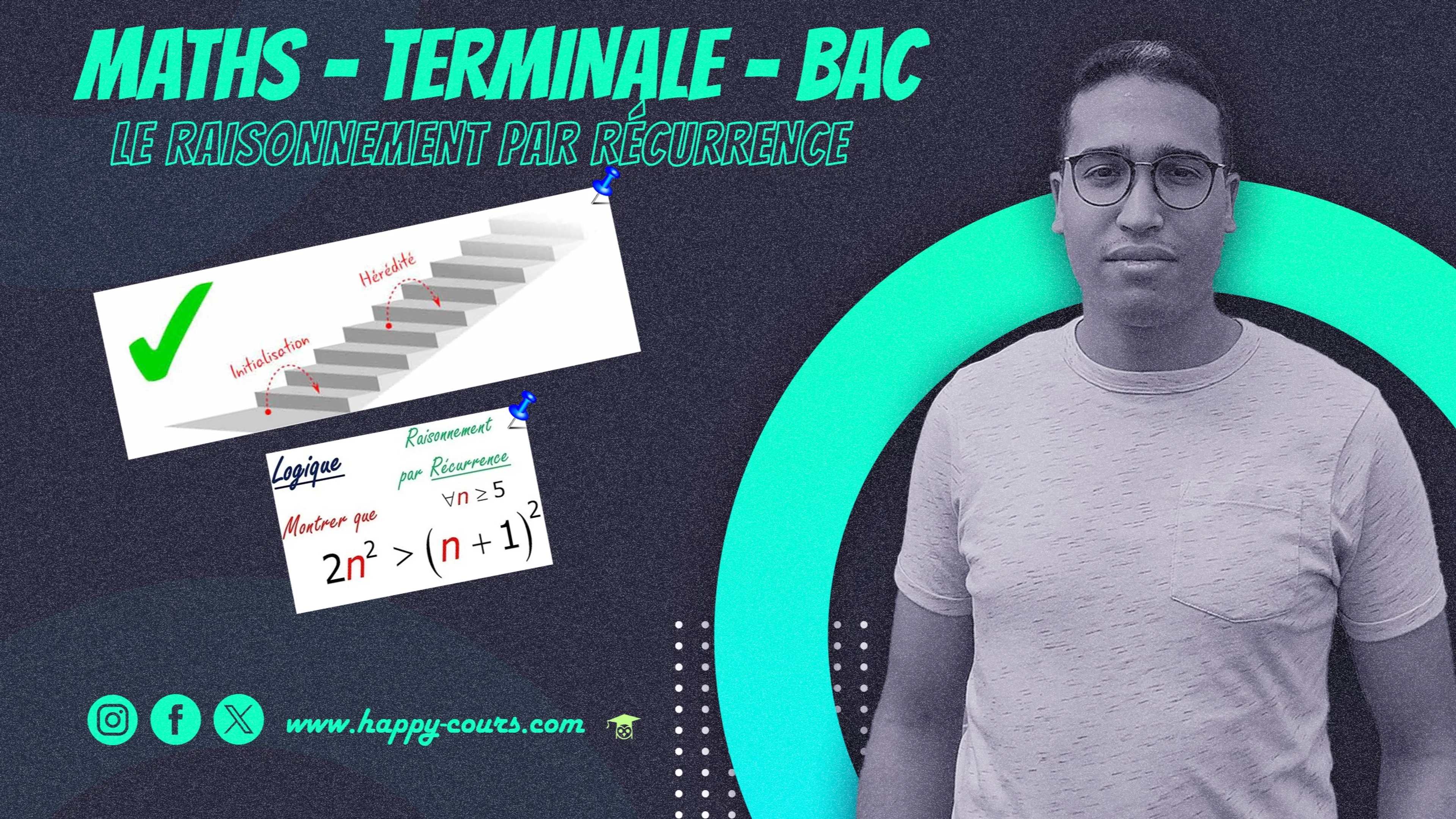 Maths - Terminale - Bac : Le raisonnement par récurrence