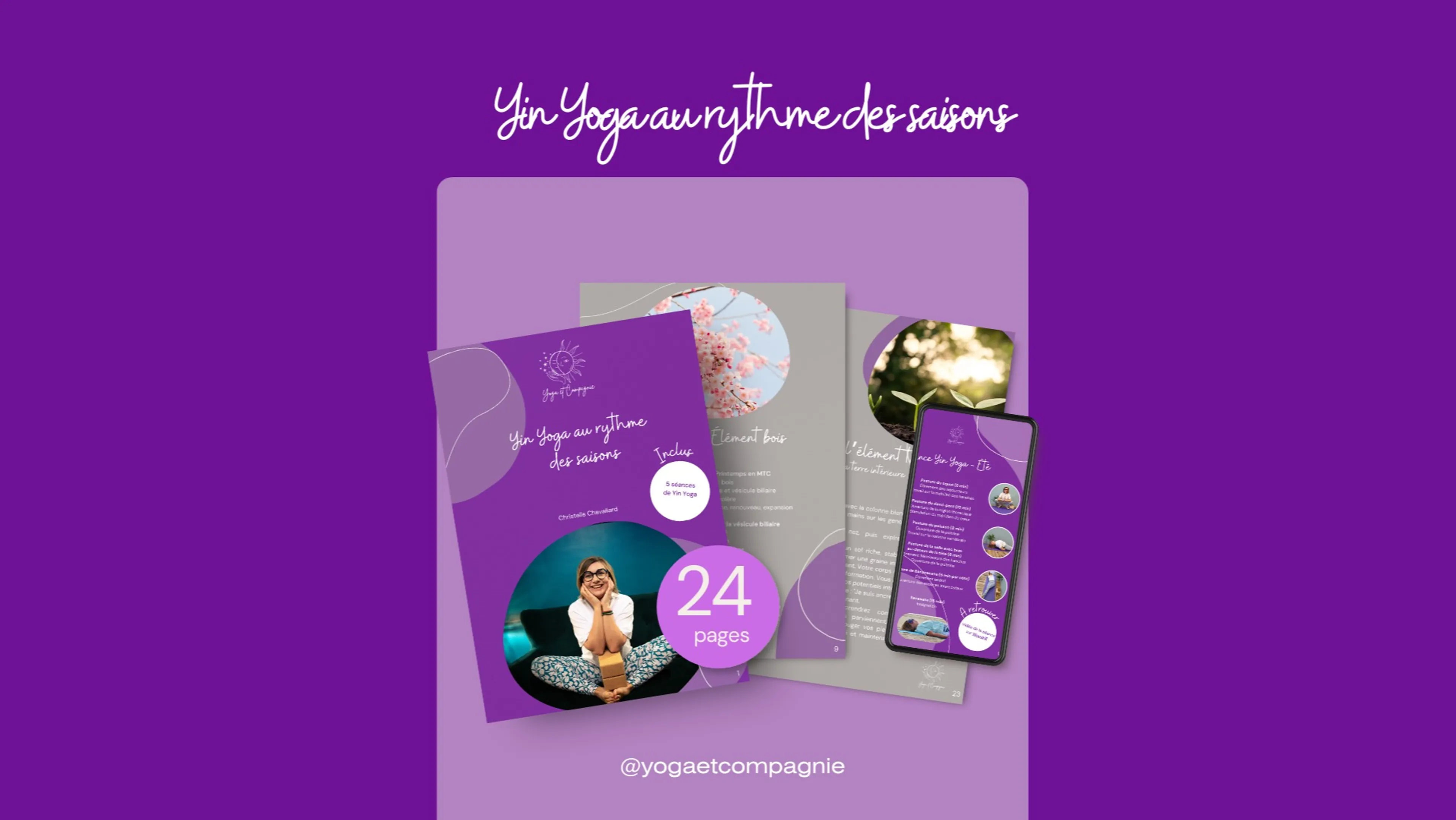 Ebook Yin Yoga au rythme des saisons