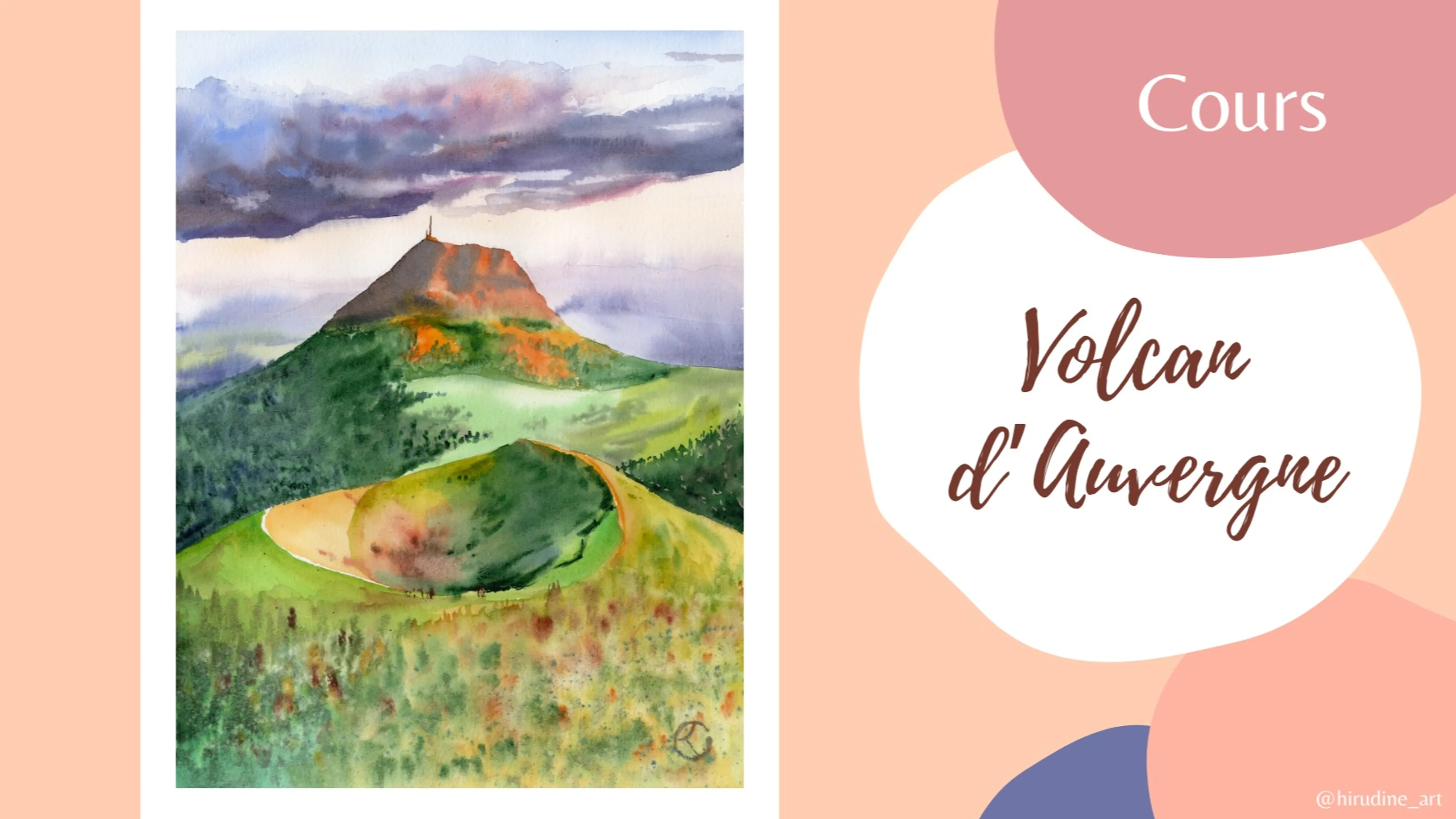 Cours "Volcan d'Auvergne"