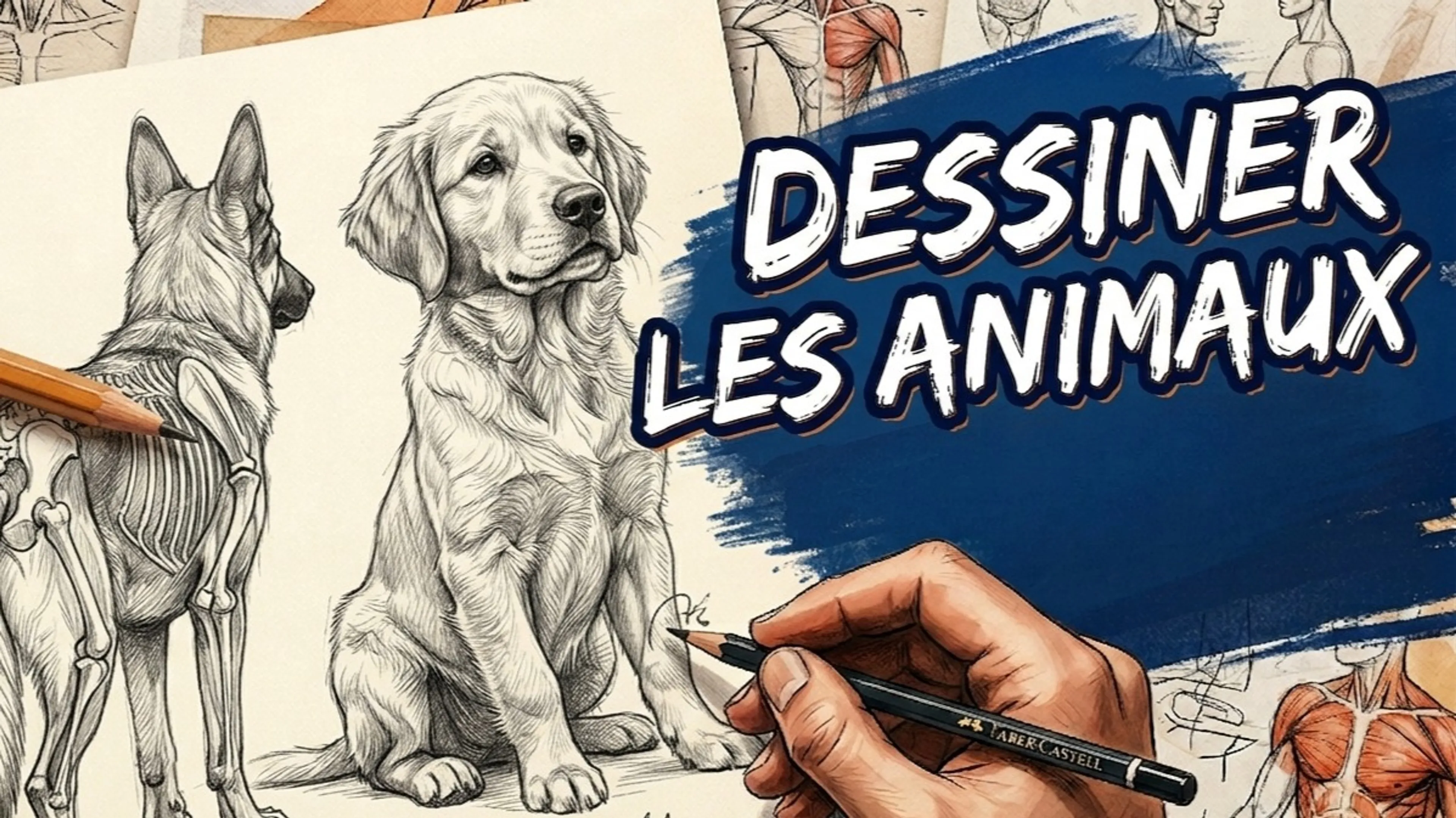 DESSINER LES ANIMAUX : Le cours complet