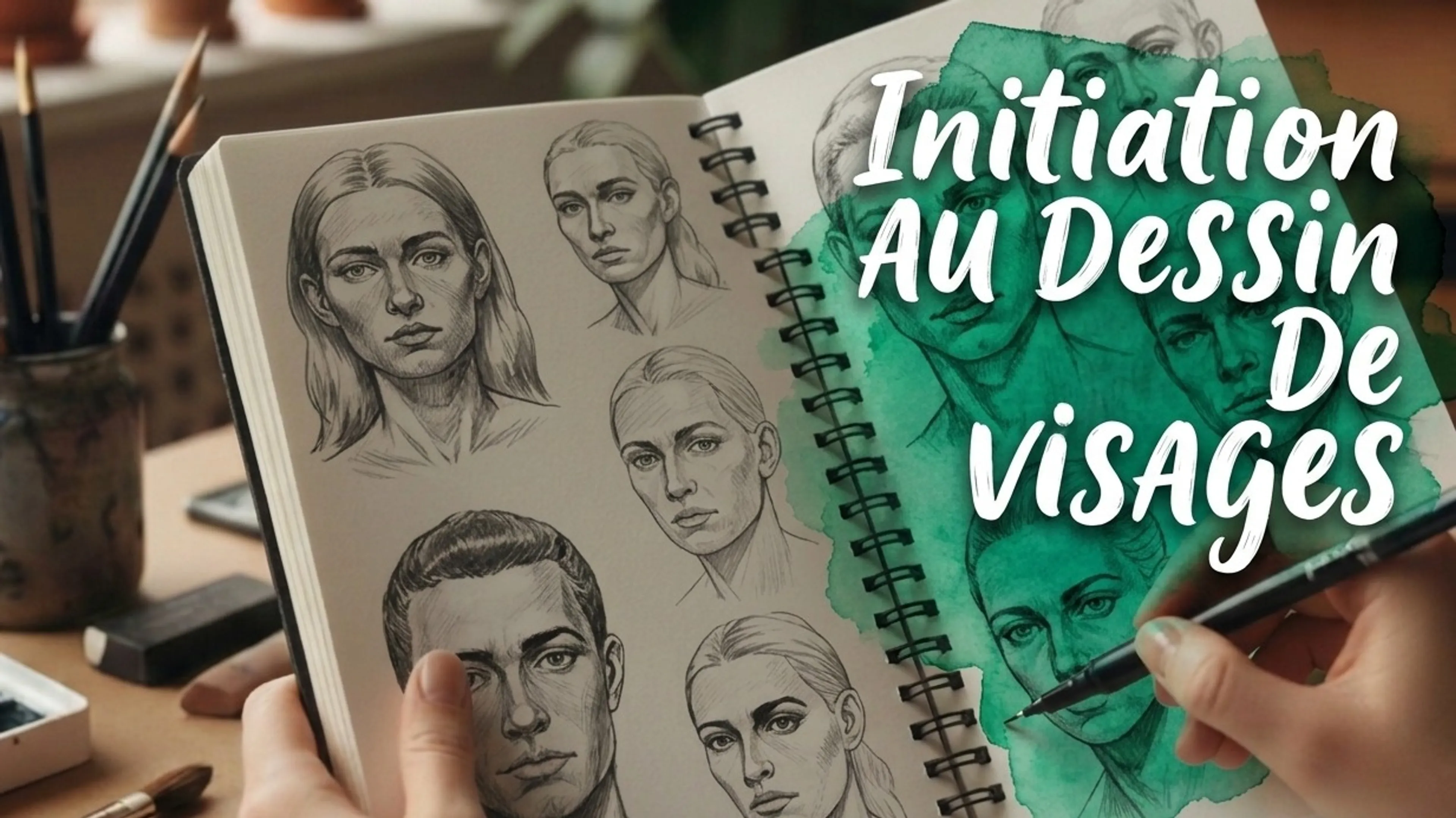 Initiation au dessin de visages