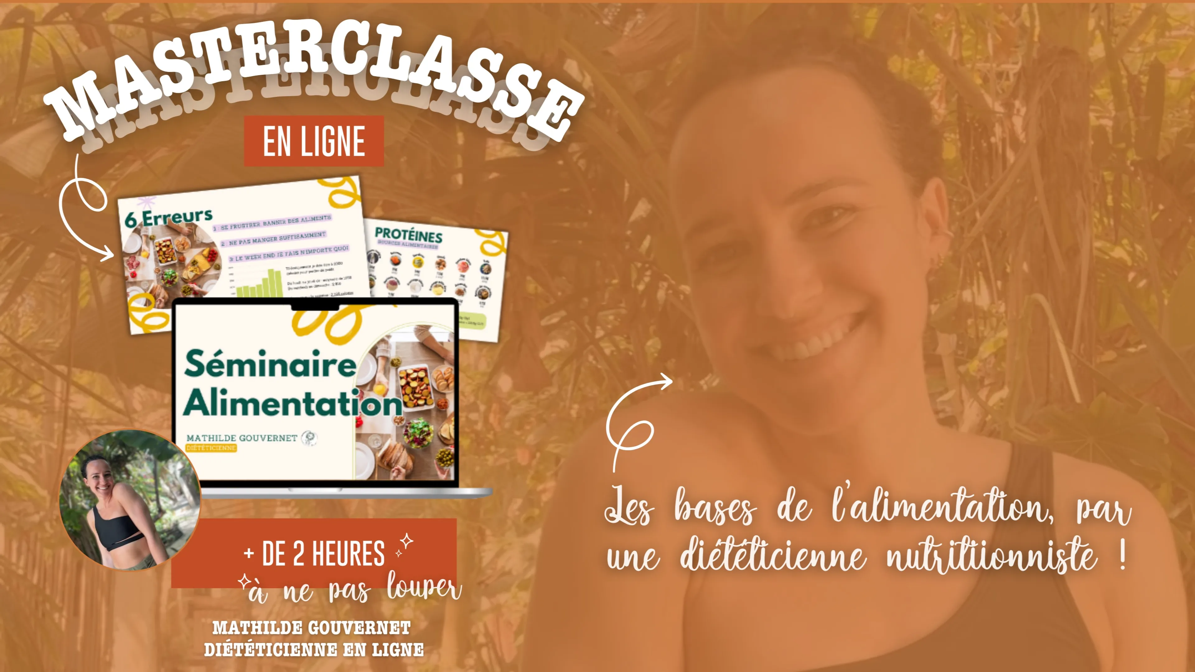 Devenir un pro de votre alimentation au quotidien - Masterclasse facile et conviviale