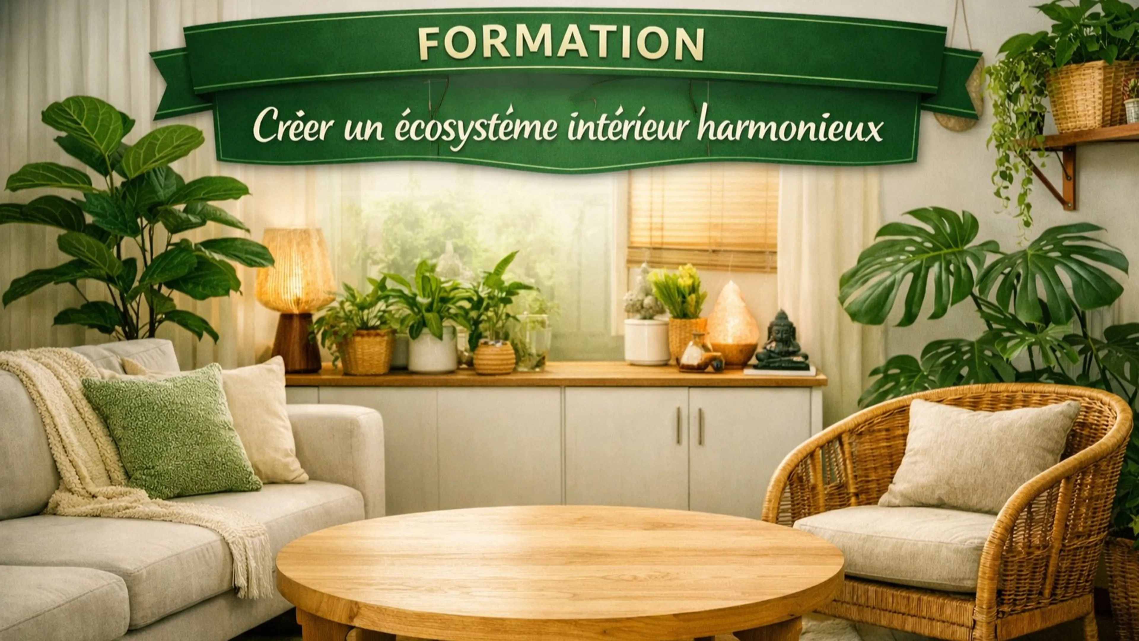Créer un écosystème intérieur harmonieux (niveau - débutant)