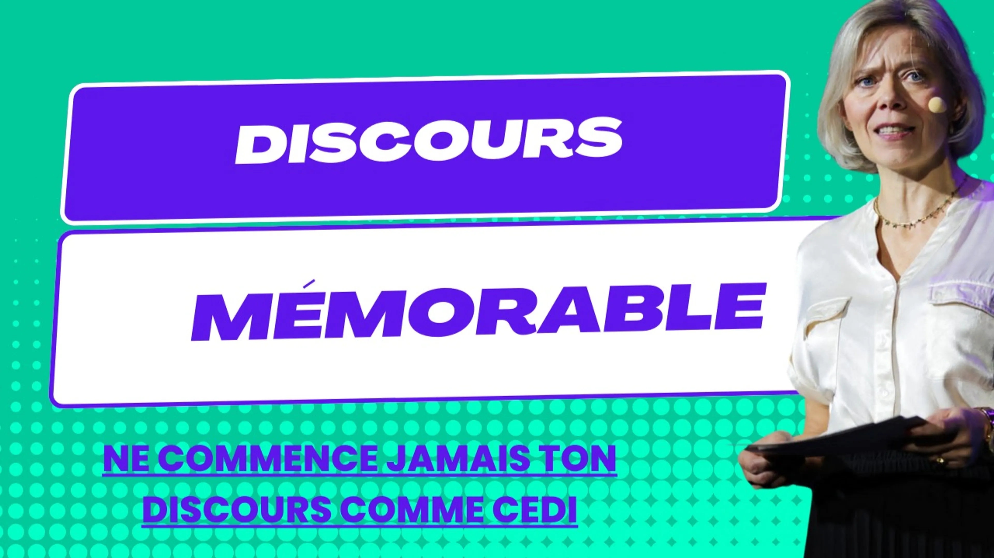 Discours percutant : ne commencez jamais votre discours comme ceci !
