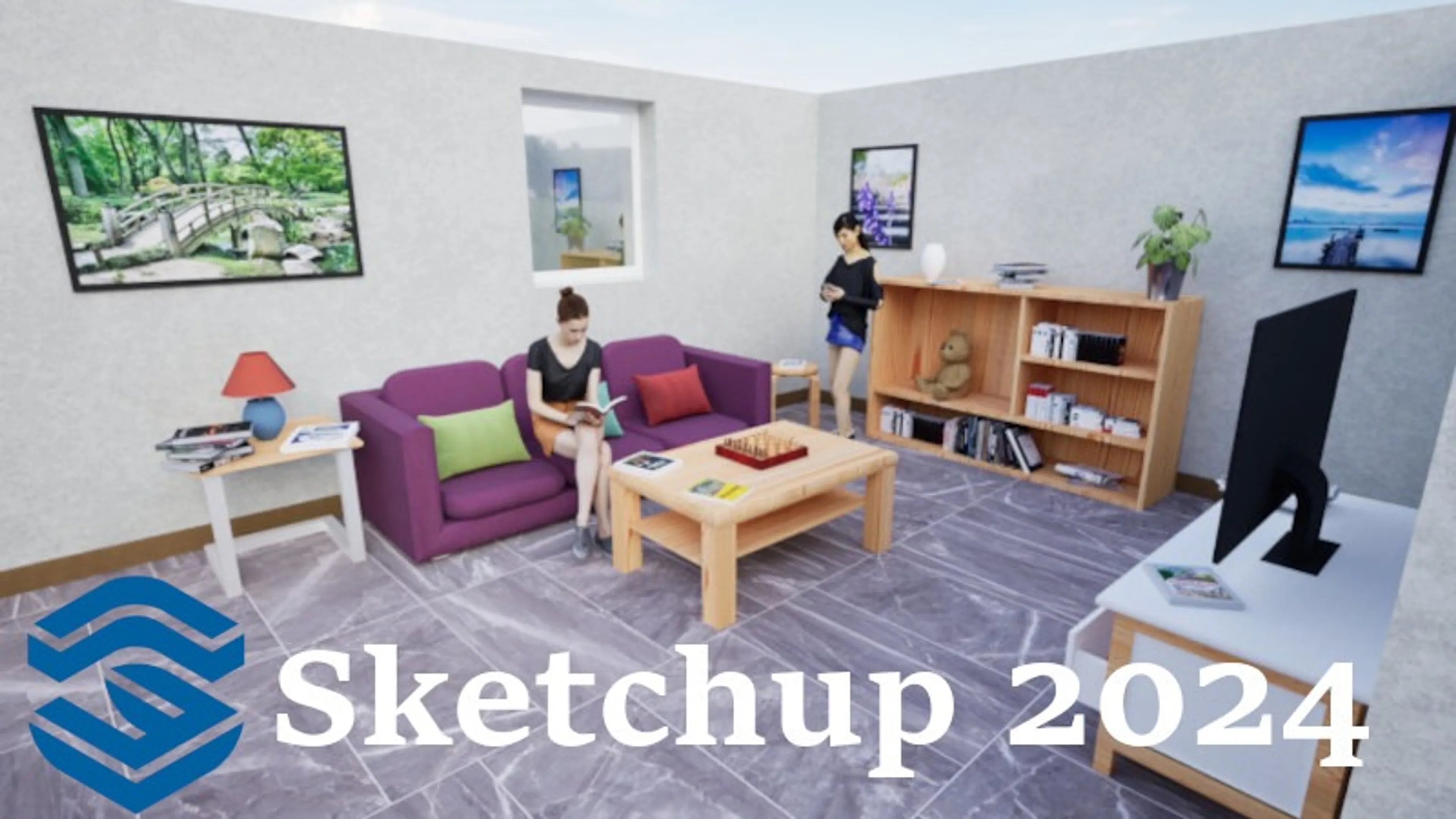 Sketchup 2024 - Formation complète (Mac et PC)