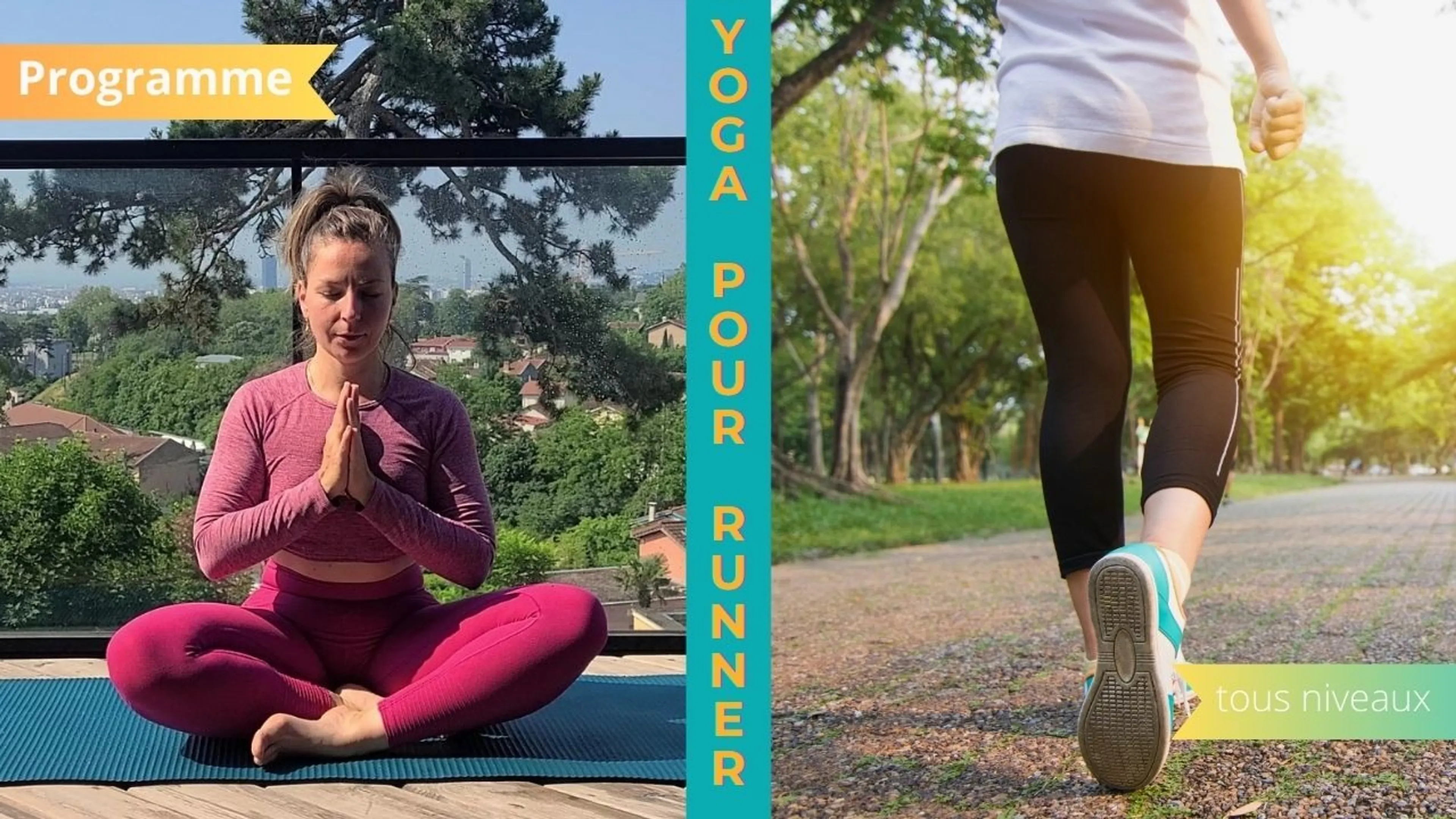 Yoga pour runner : le programme complet pour limiter le risque de blessure, améliorer la pratique et garder le plaisir de courir durablement.
