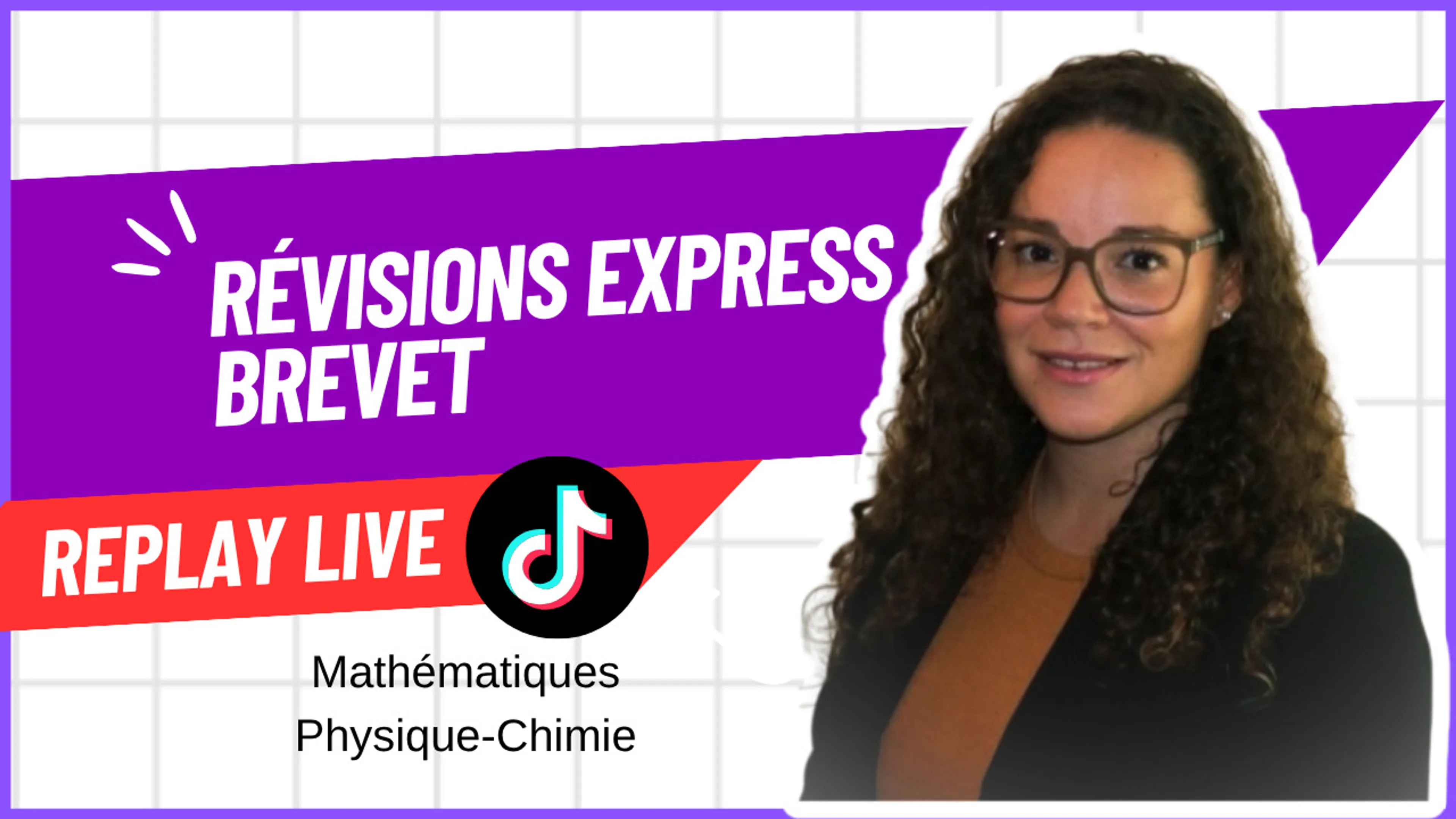 Replay Live Tiktok - Révisions Brevet Maths Sciences - 26 juin 2026