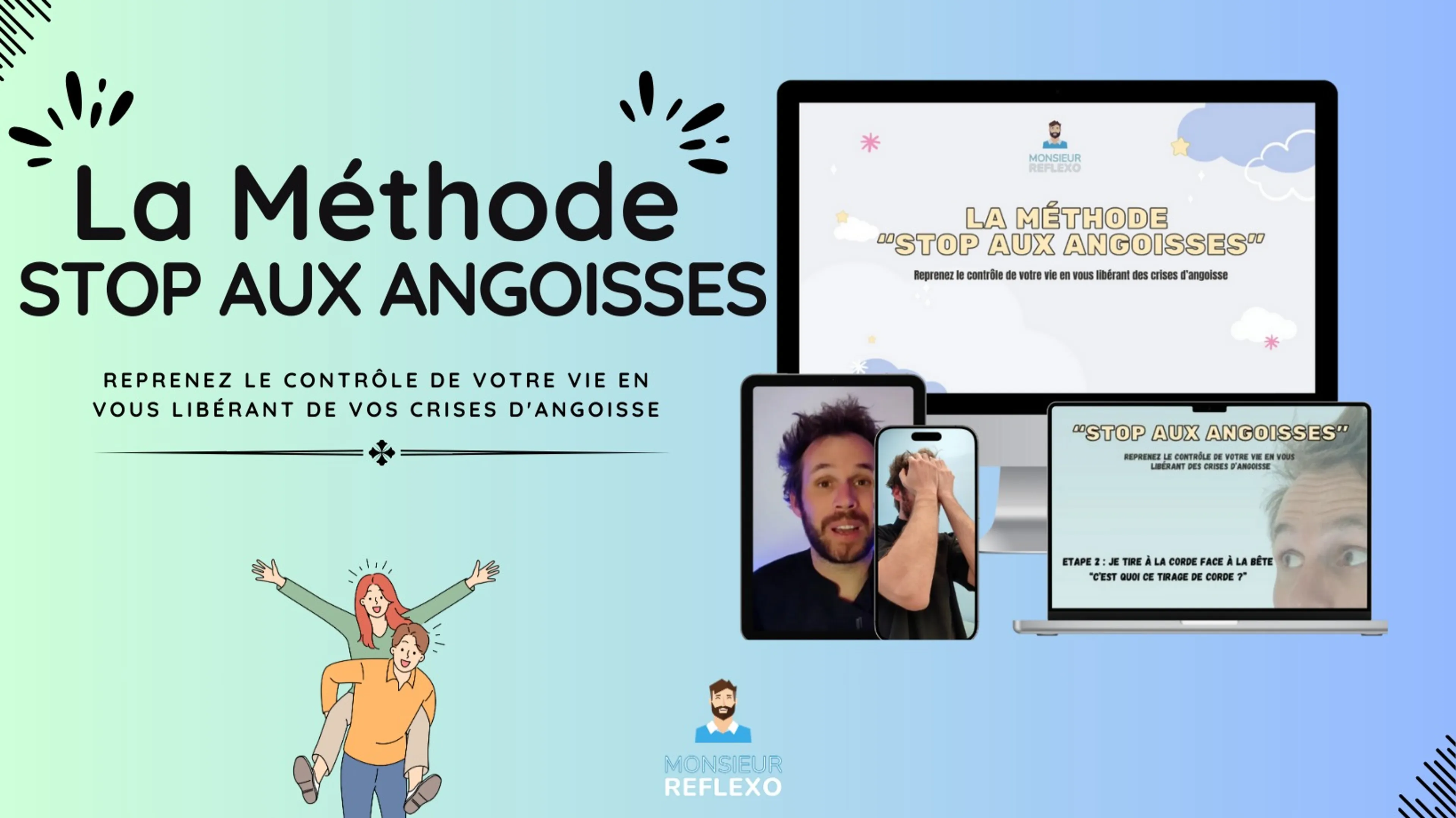 La méthode STOP AUX ANGOISSES
"Reprenez le contrôle de votre vie en vous libérant des crises d'angoisse"