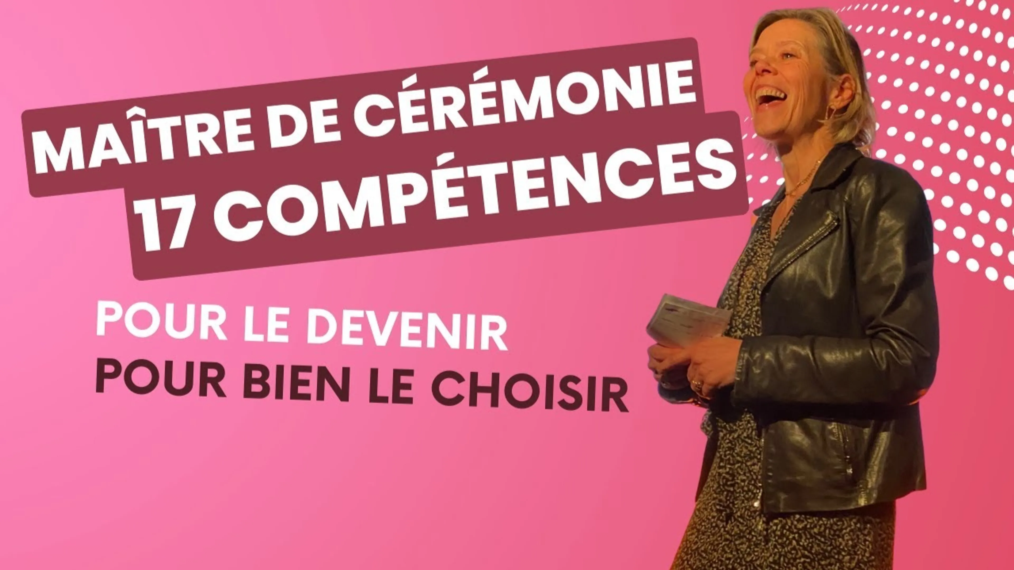 Devenez un maître de cérémonie captivant