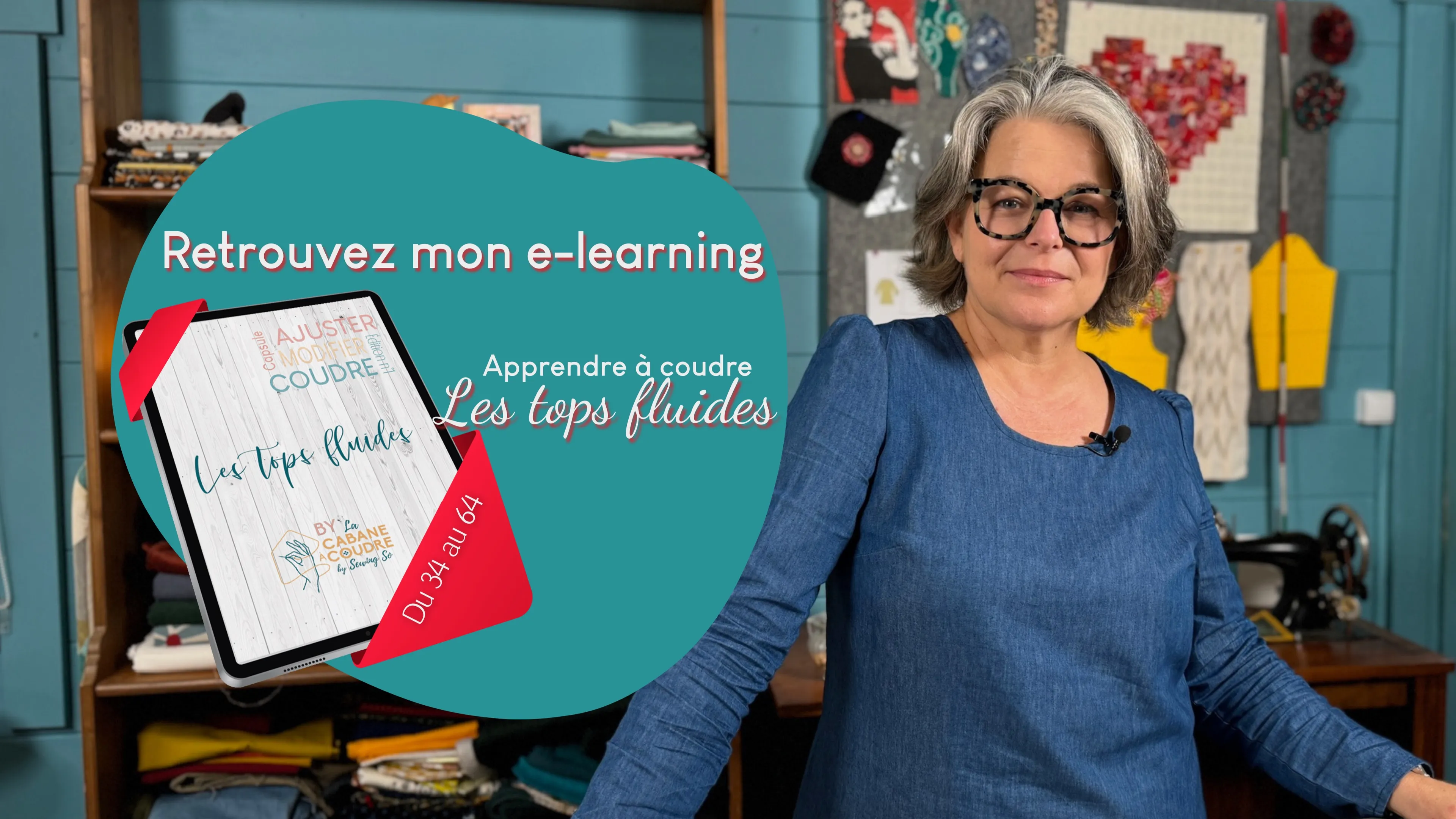 Formation La Cabane à Coudre : Capsule N°1 - Les tops fluides 🧵