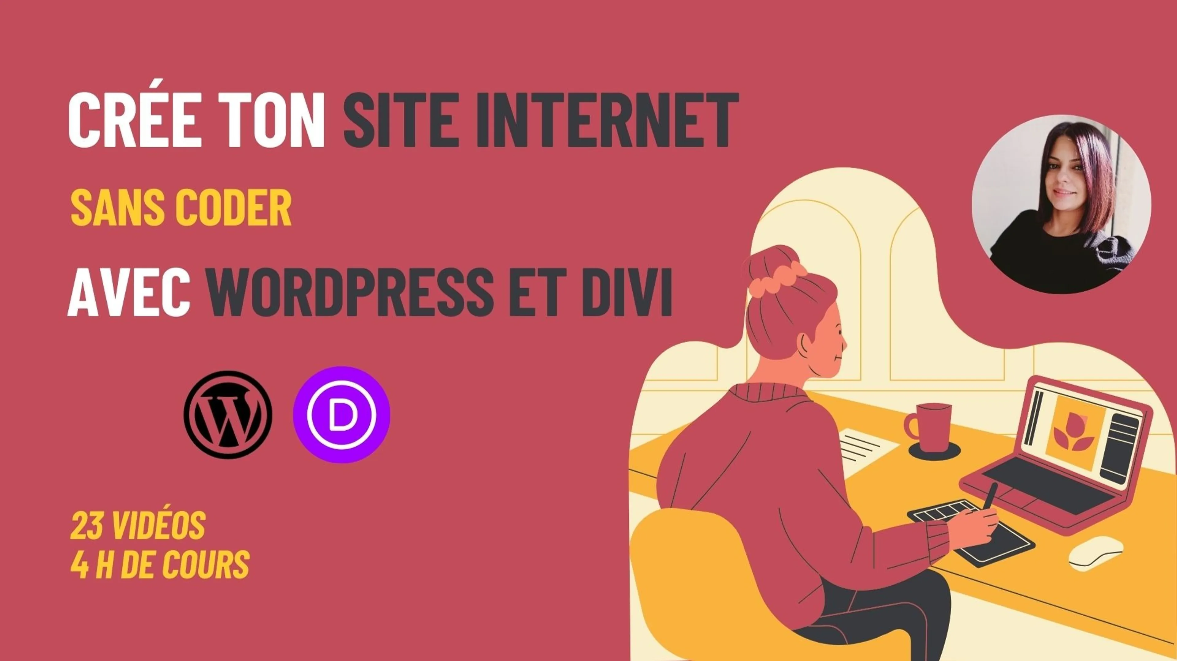 Crée ton site web Wordpress sans coder avec le thème et constructeur de pages DIVI