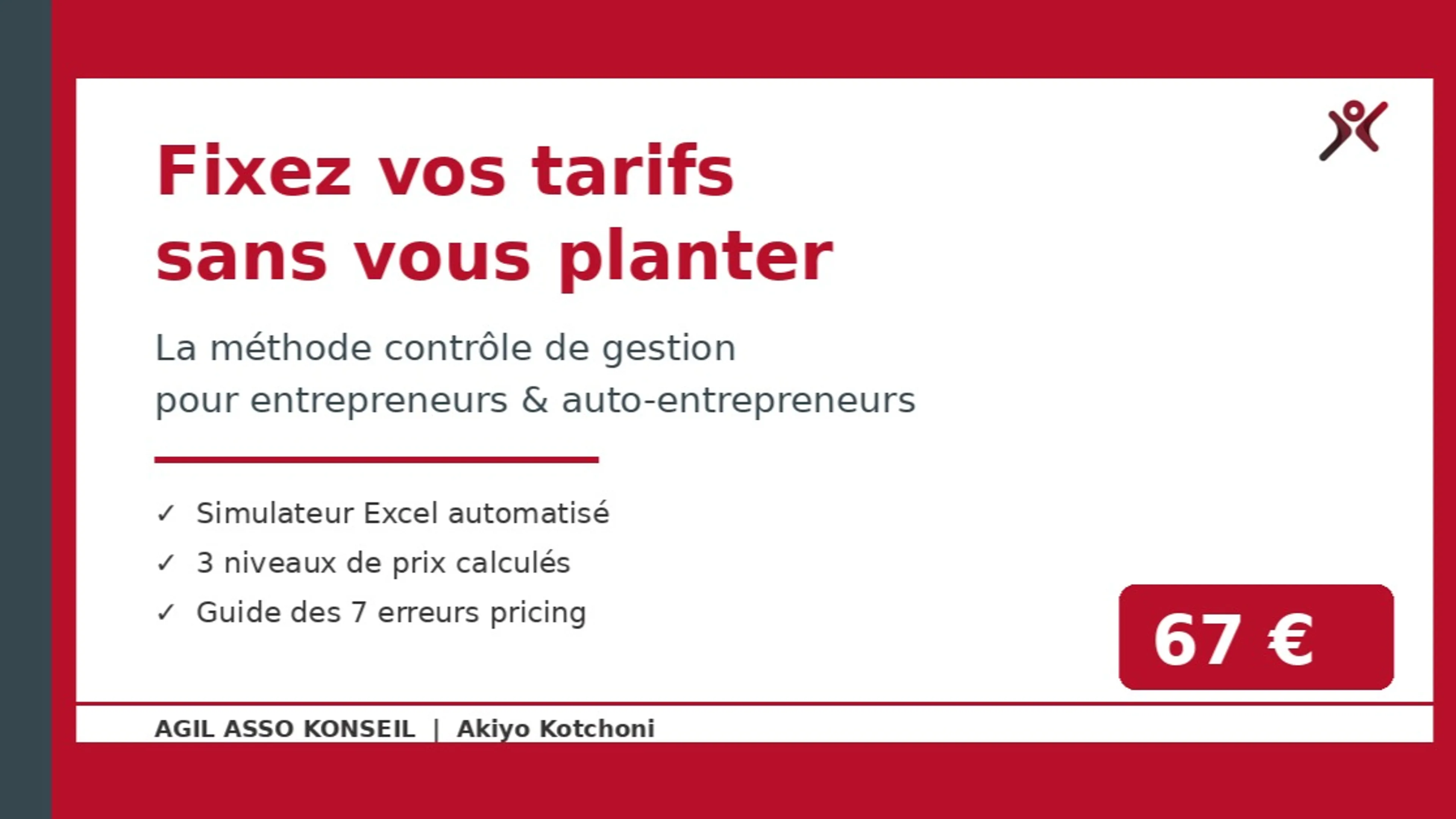 Fixez vos tarifs sans vous planter : la méthode contrôle de gestion