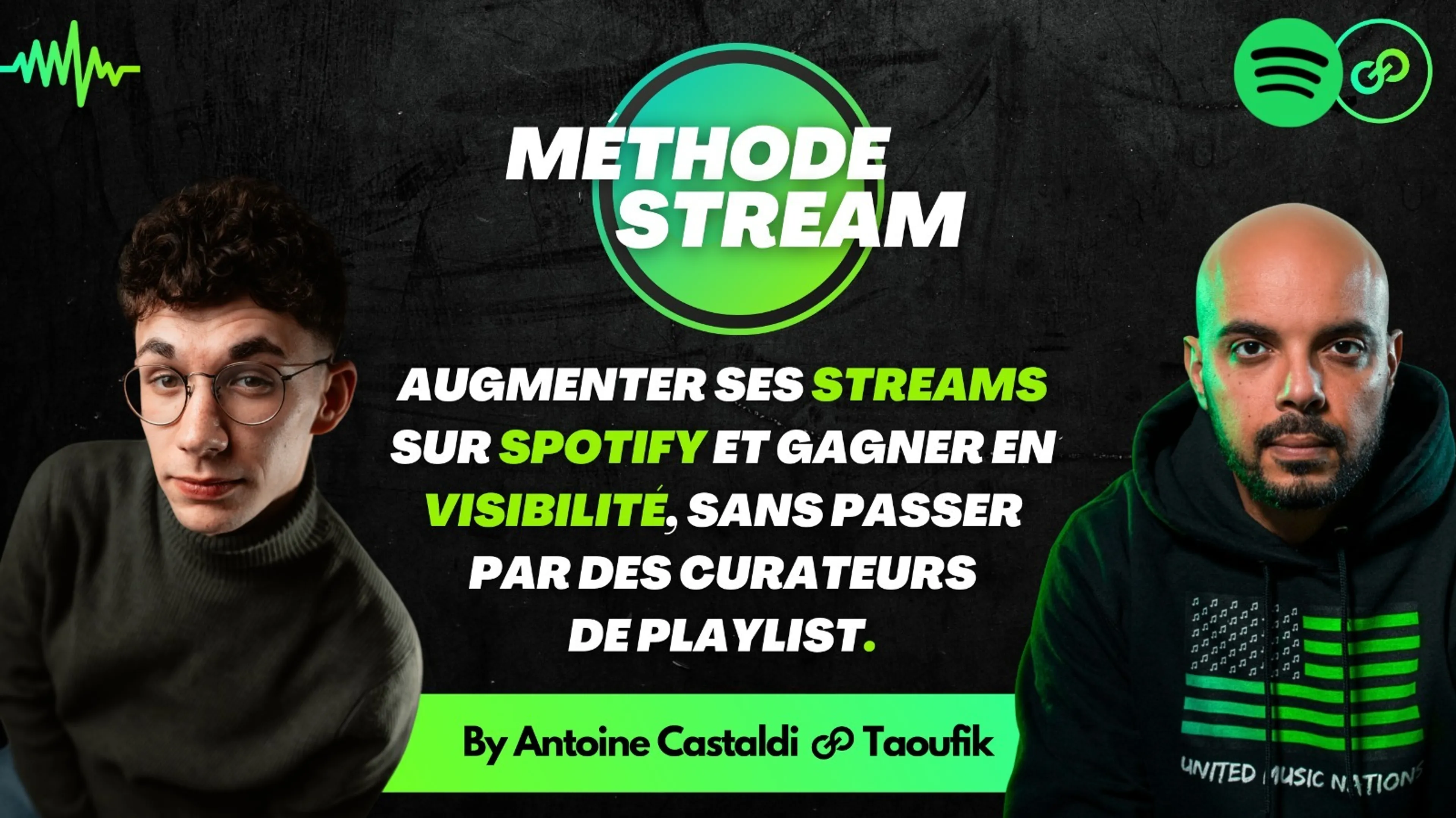 ✨ La méthode STREAM ✨
🎵 "Vivre de ta musique et être visible sur Spotify" ᯤ