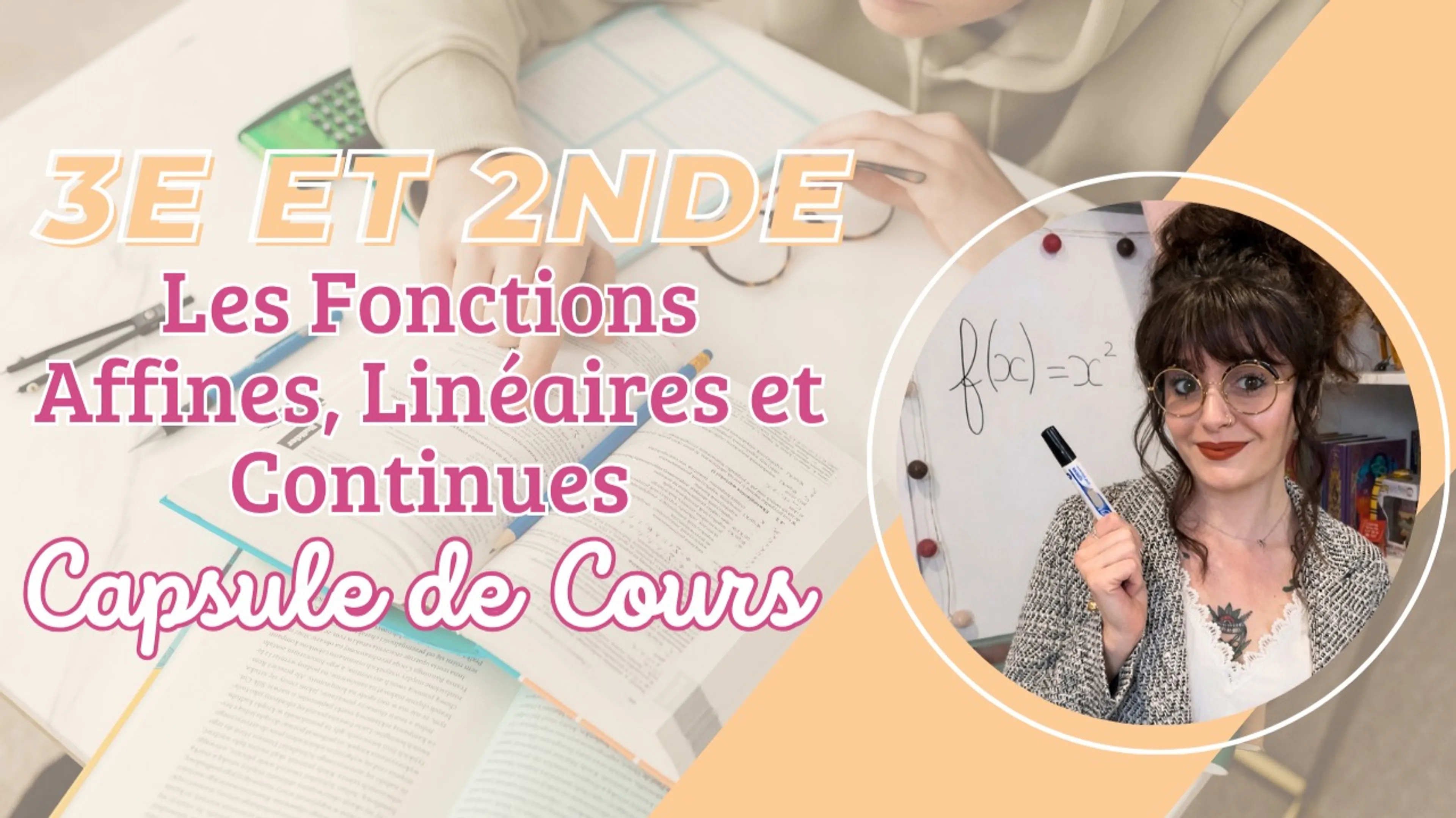 ✏️ Maths - 3e/2de : Les Fonctions Affines 🎓
