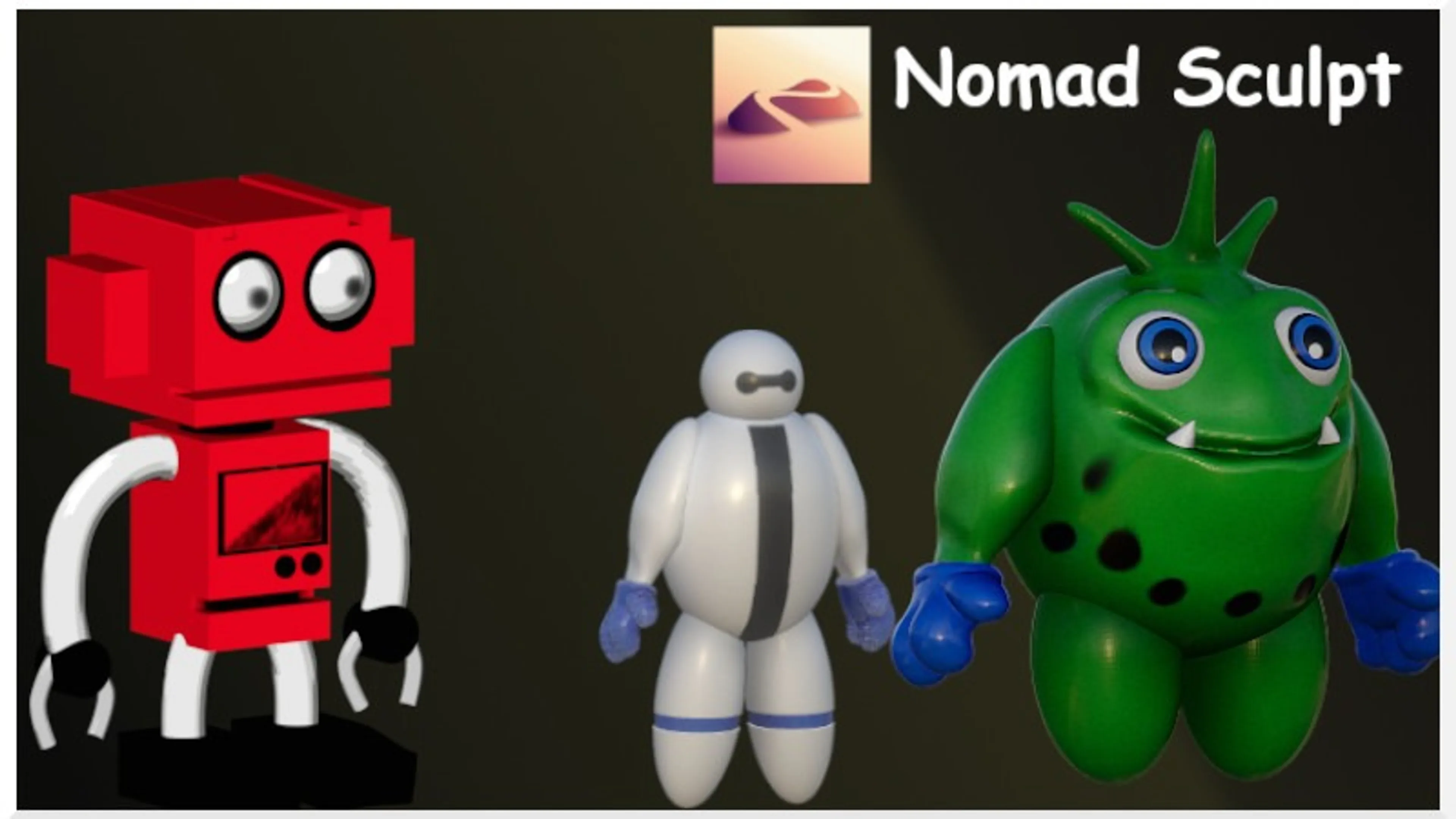 Nomad Sculpt - ma première sculpture