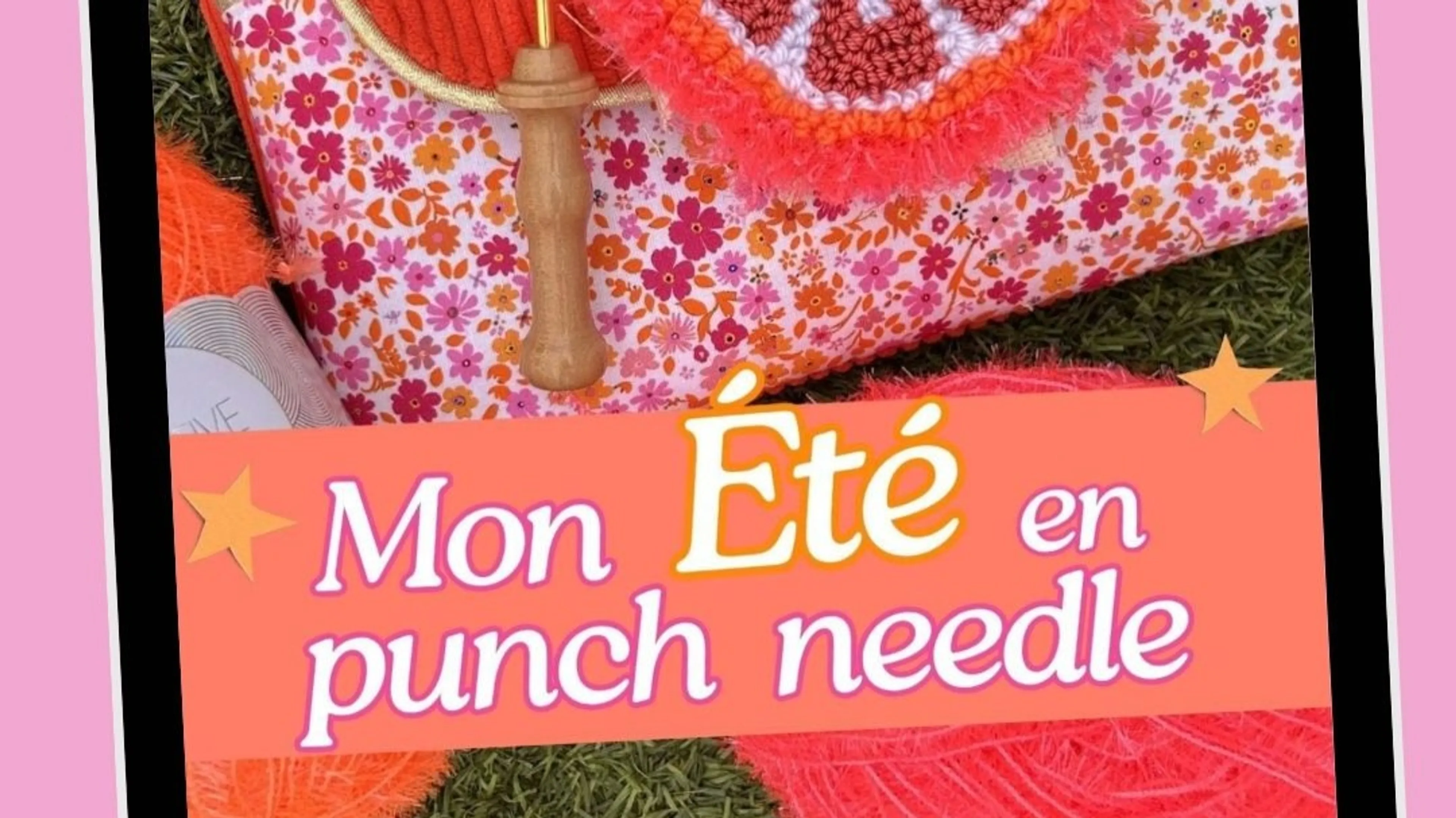 E-book "Mon été en punch needle "🏖️
