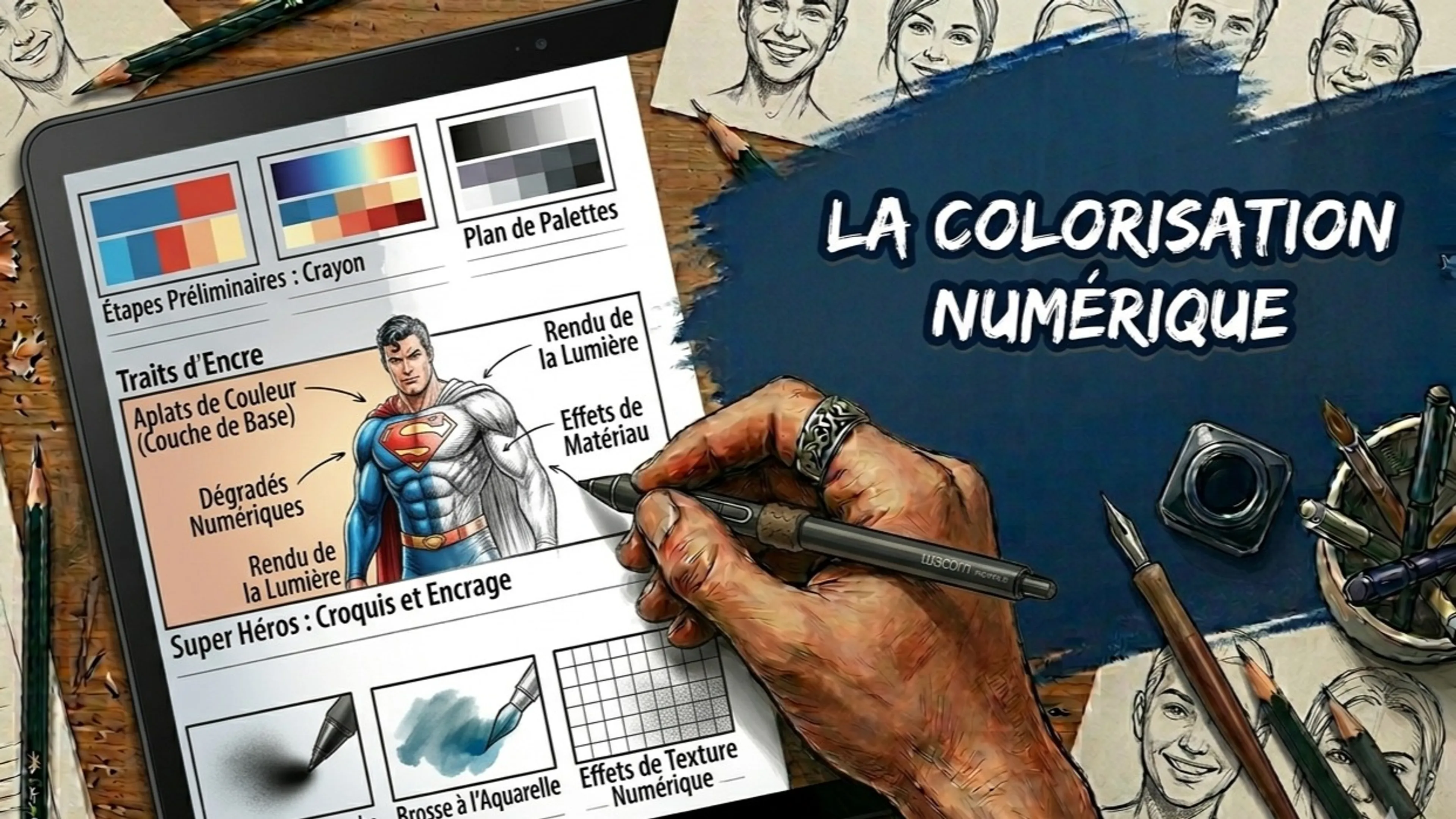 COLORISATION NUMERIQUE : Le cours complet