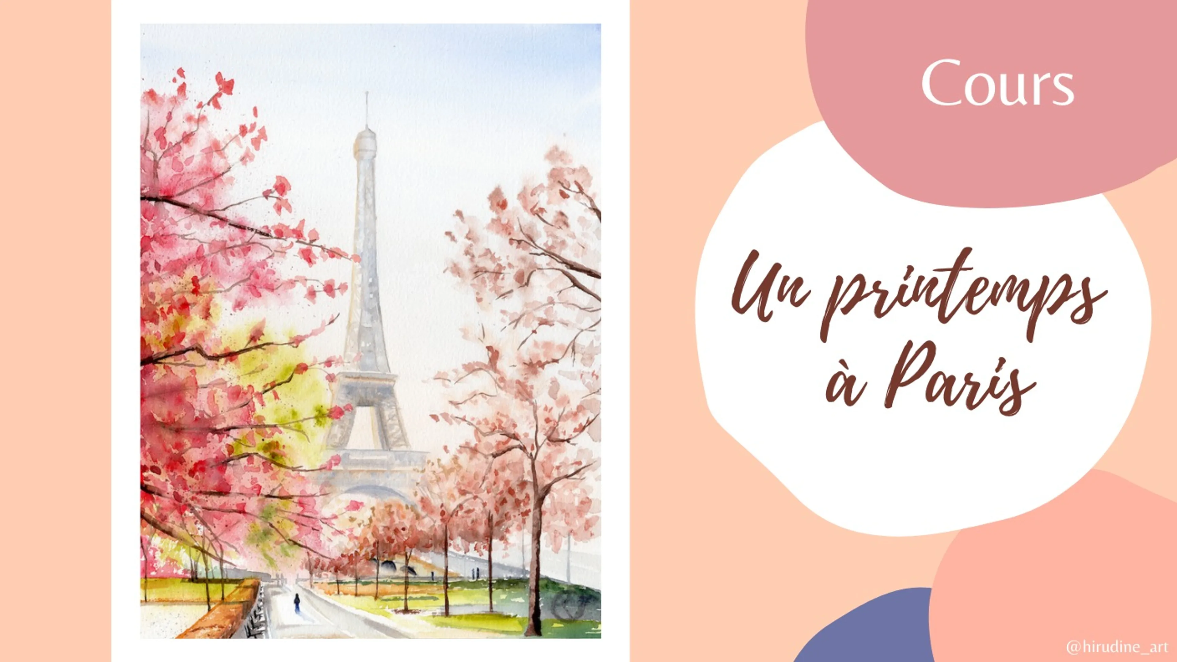 Cours "un printemps à Paris"