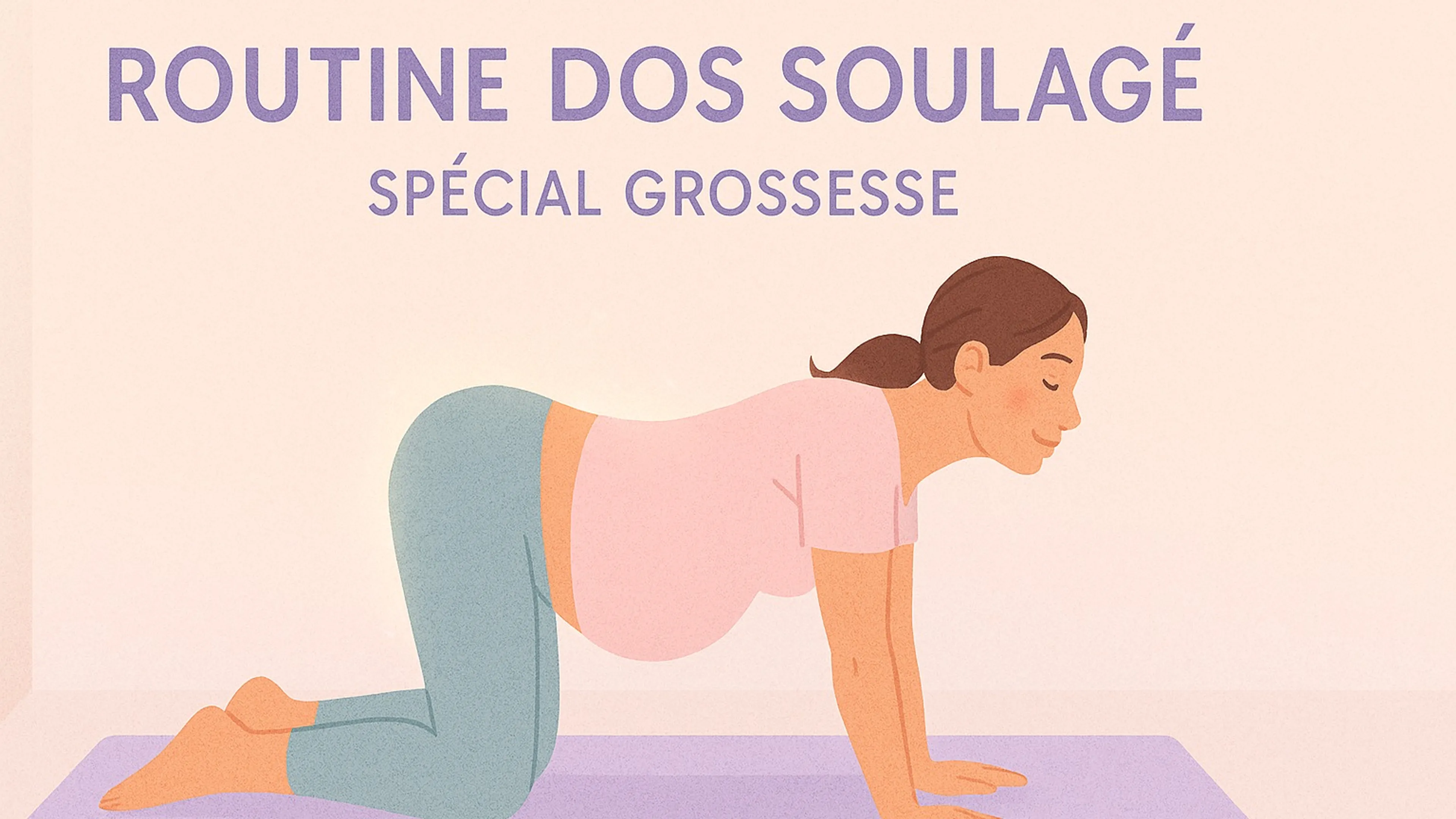 Lombaires douloureuses - Grossesse