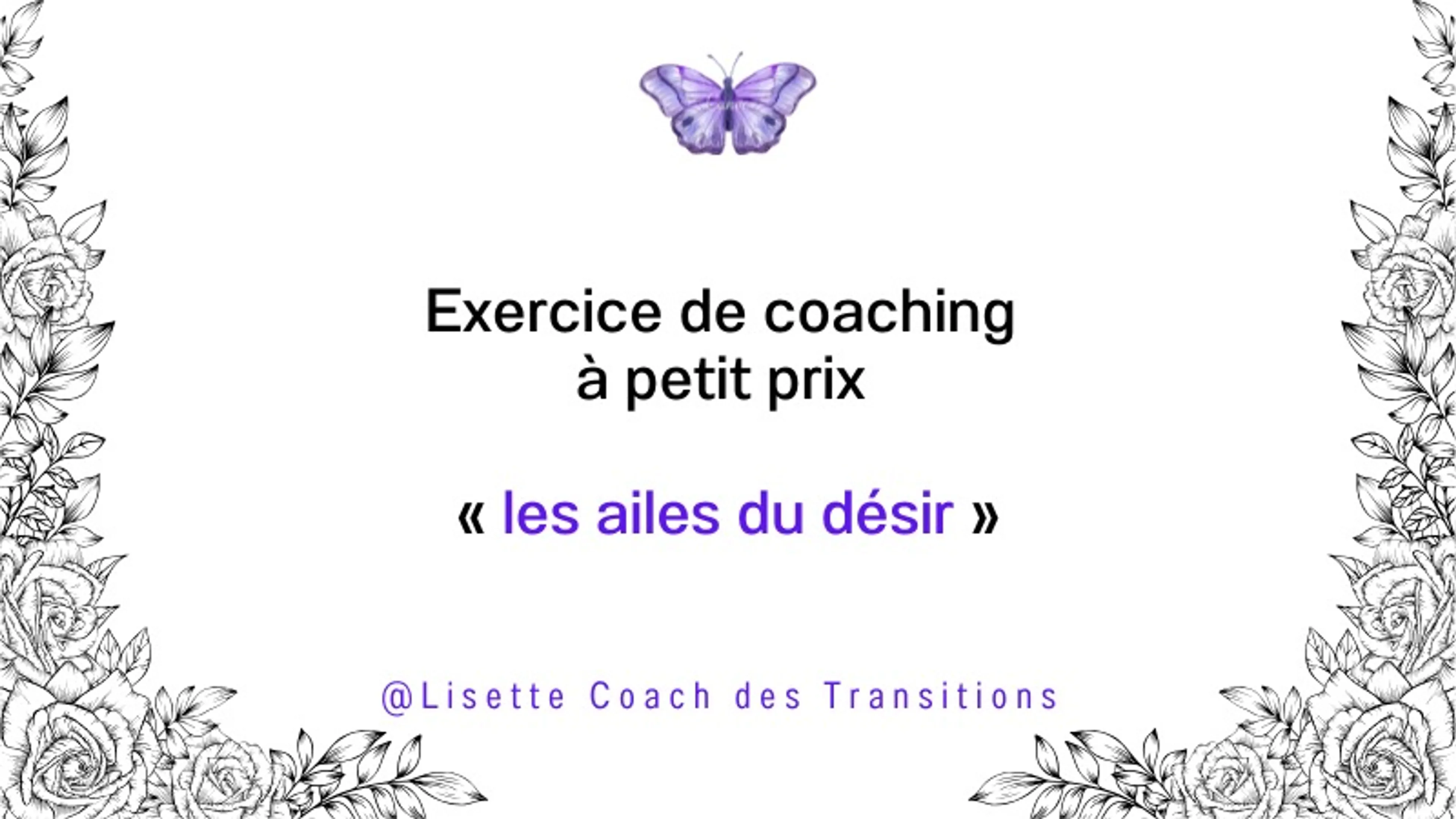 Ebook "les ailes du désir" - exercice de coaching pour se projeter dans l'avenir et ouvrir le champ des possibles